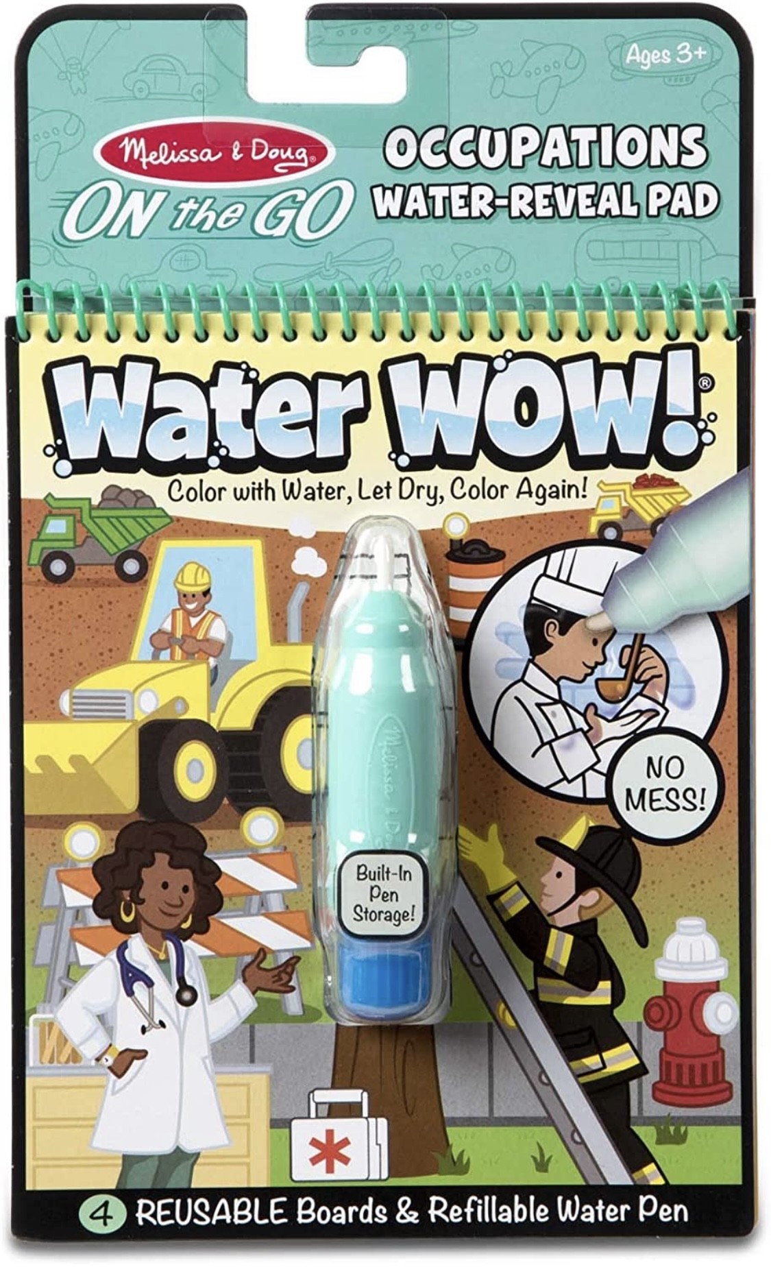 

Волшебная водная раскраска Профессии Water WOW