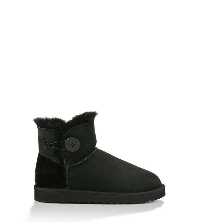 

Угги Классические мини Mini Bailey Button II Black 1016422 Черный 38