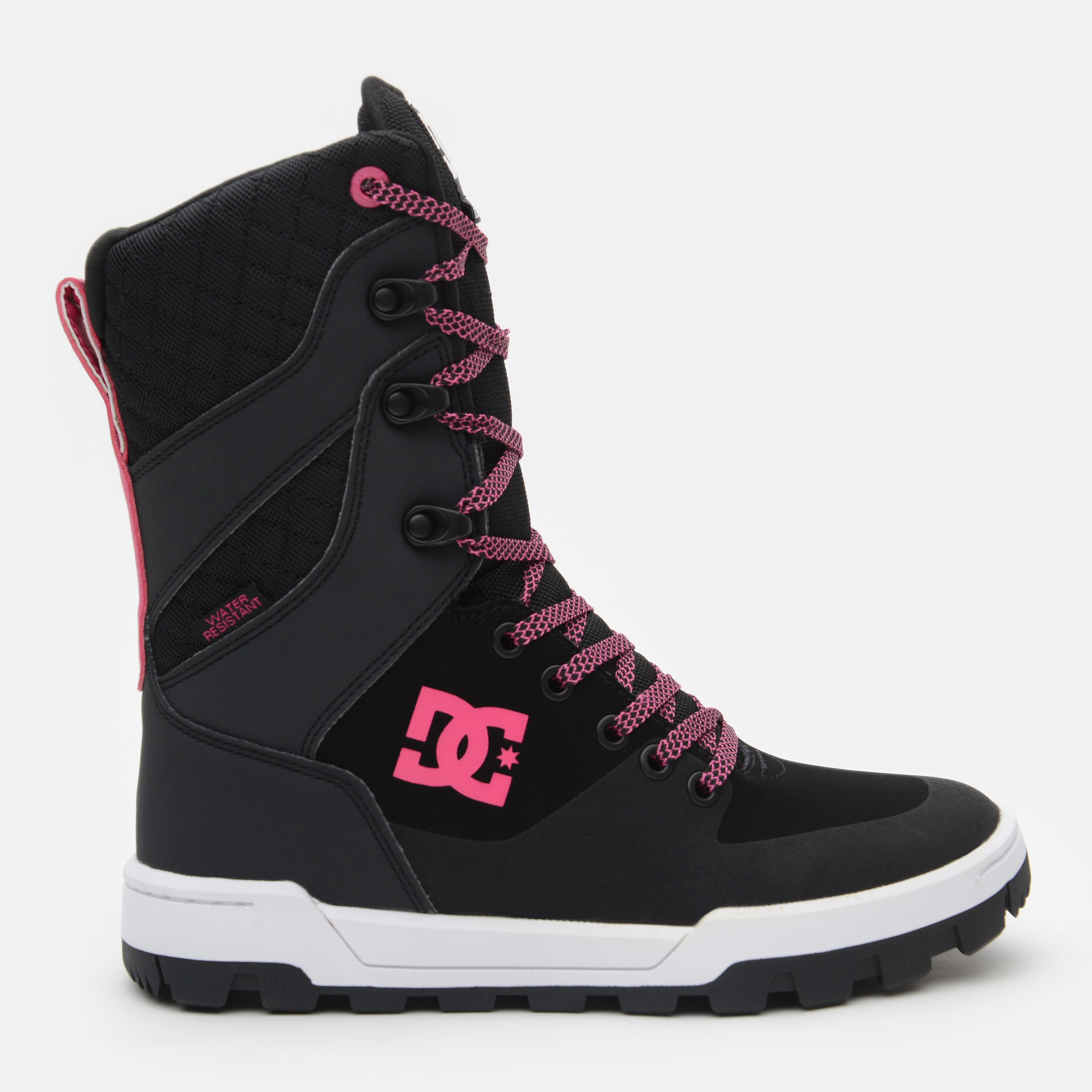 

Ботинки DC Nadene Boot J Boot ADJB700004 37 (6) 23 см BLACK/WHITE/CRAZY PINK