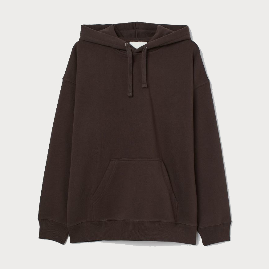 

Худи H&M 60917297 XXL Темно-коричневое