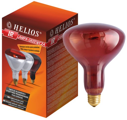 

Лампа инфракрасная тепловая Helios R123 Е27 150Вт (11958646)