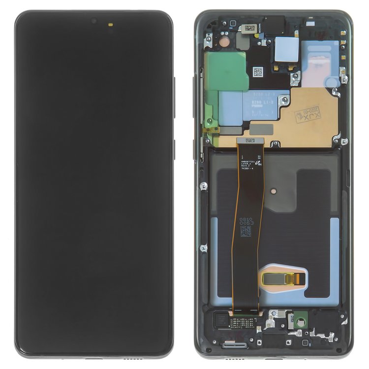 

Дисплей для Samsung S20 Ultra G988 Black GH82 22271A с рамкой Service Original