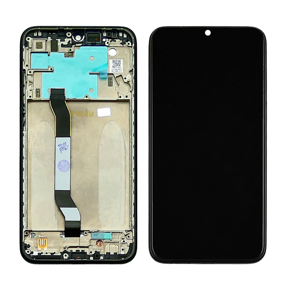 

Дисплей для Xiaomi Redmi Note 8 Black в сборе с рамкой Service Original