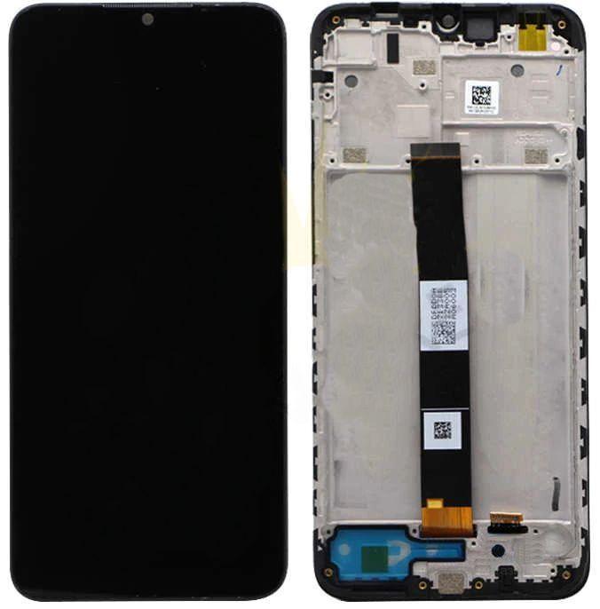 

Дисплей для Xiaomi Redmi 9A с сенсором и рамкой, черный High copy