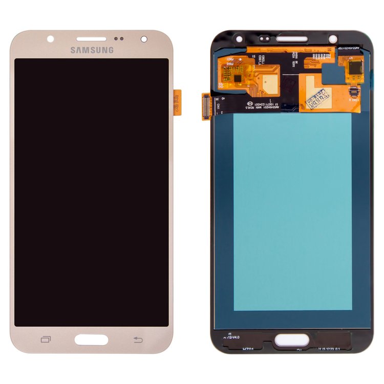 

Дисплей для Samsung J7 2015 SM-J700 Gold (без рамки) High Copy