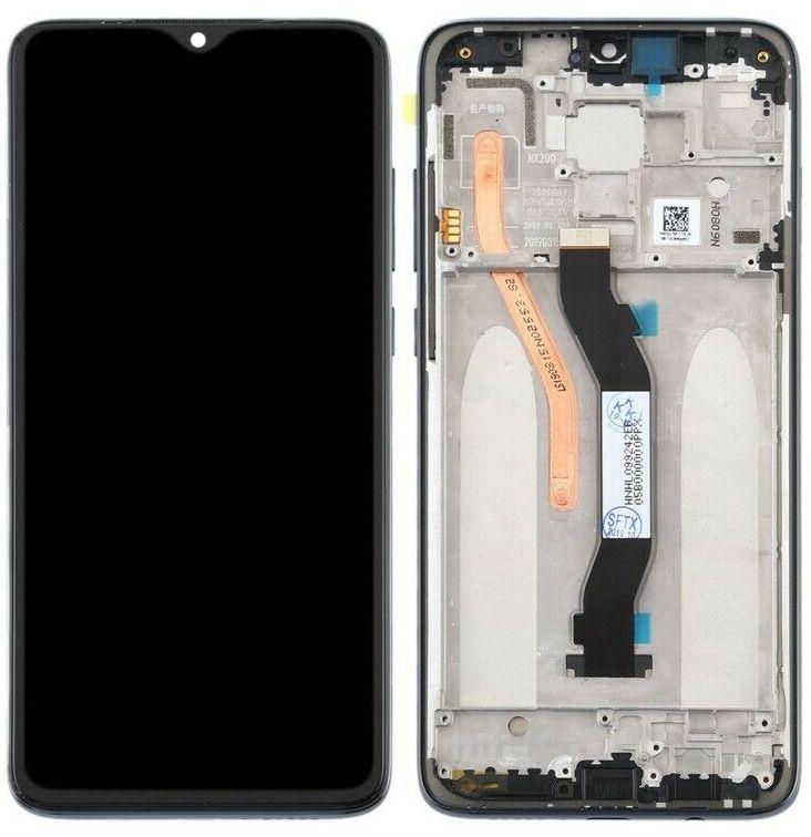 

Дисплей для Xiaomi Redmi Note 8 Pro Black в сборе с рамкой Service Original