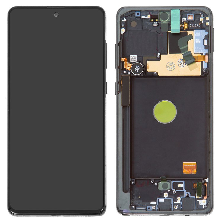 

Дисплей для Samsung Note 10 Lite N770 Black GH82 22055A с рамкой Service Original