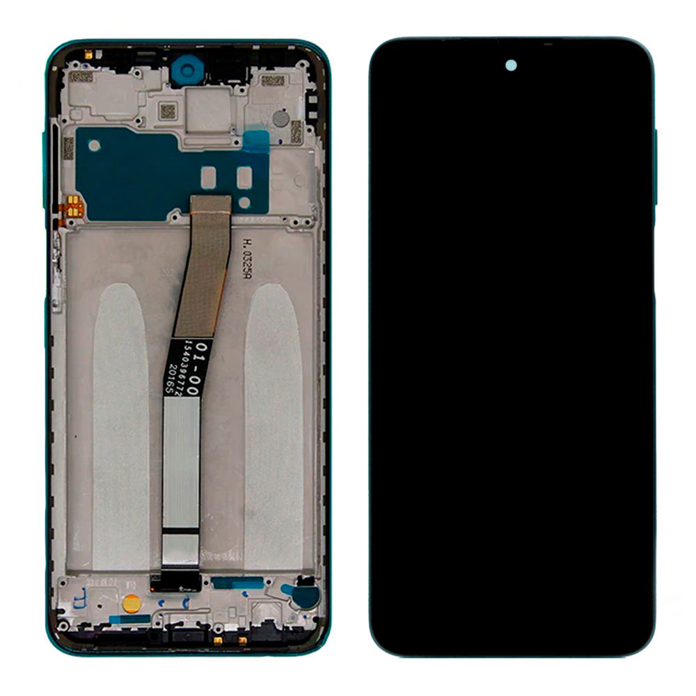 

Дисплей для Xiaomi Redmi Note 9 Pro / 9S Blue в сборе с рамкой Service Original