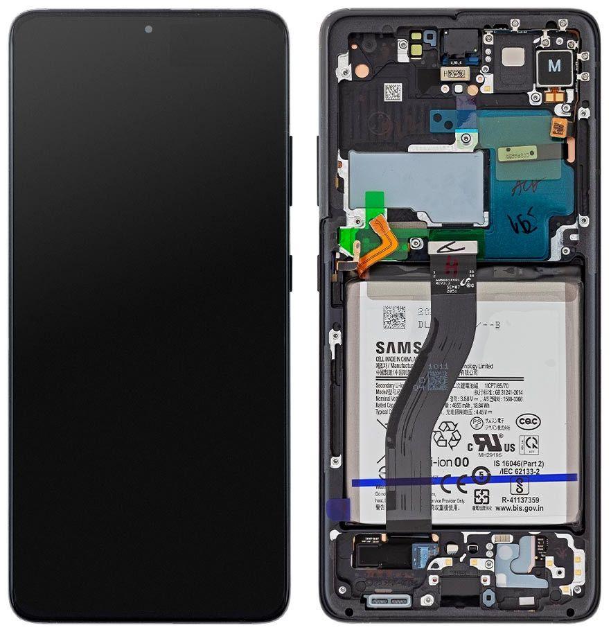 

Дисплей для Samsung S21 Ultra G998 Black GH82 24591A с рамкой Service Original