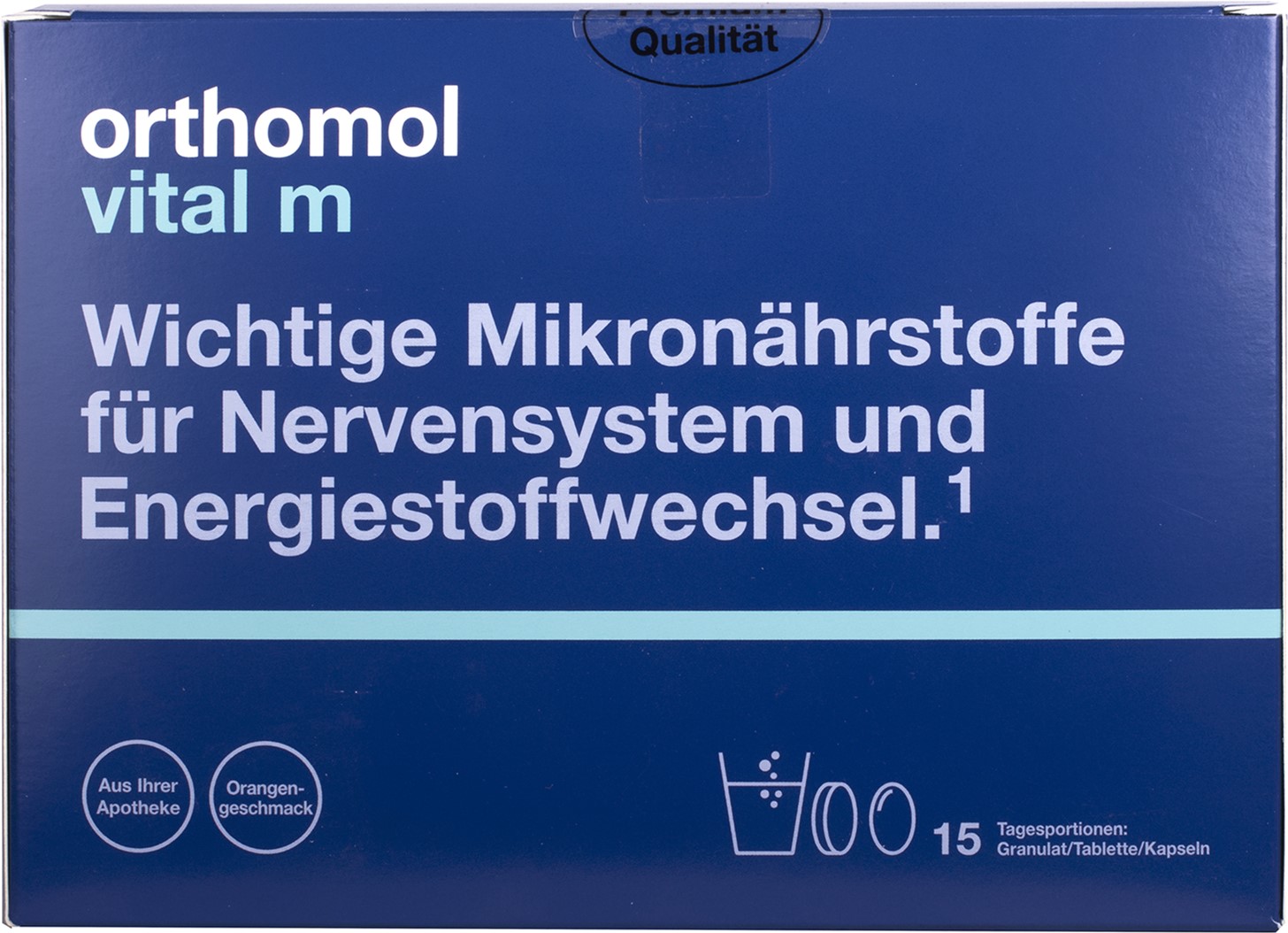 

Витамины и минералы Orthomol Vital M гран. (для мужчин) 15 дней (1319784)