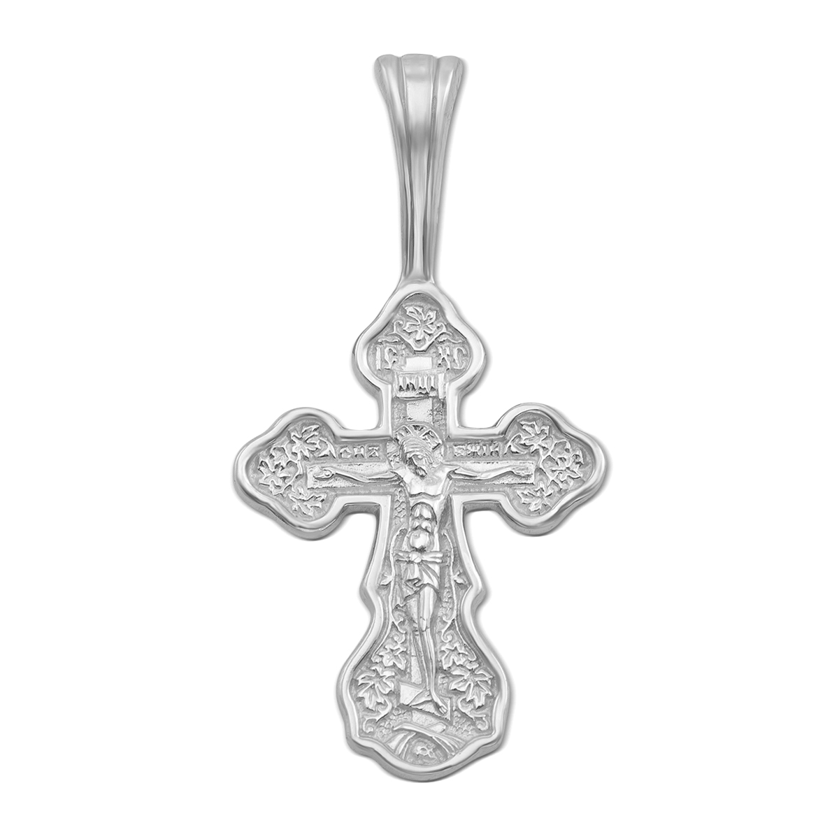 

Серебряный православный крестик 000123293