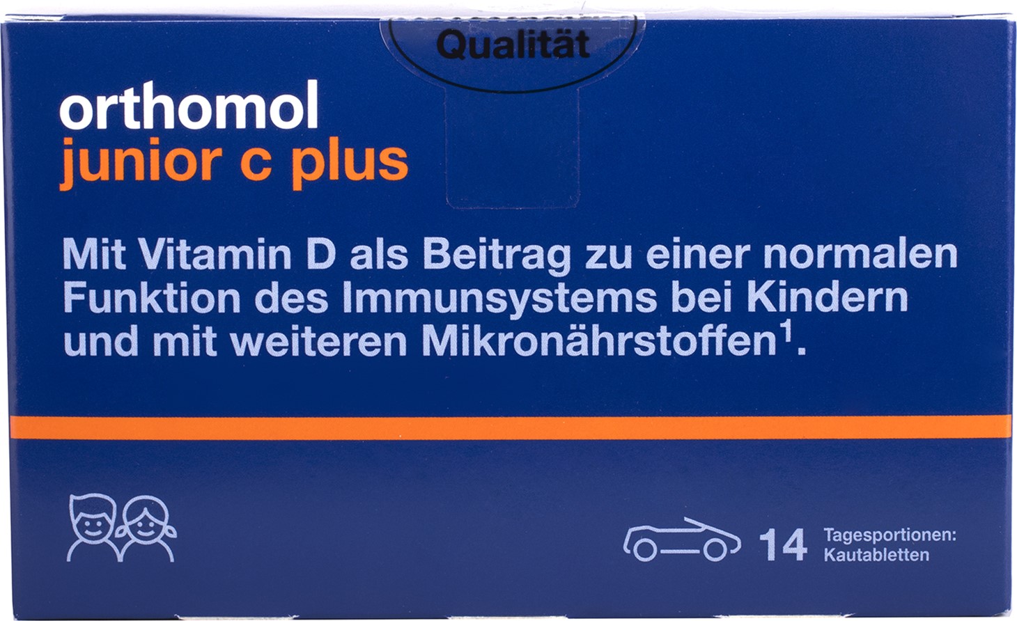 

Витамины и минералы Orthomol Junior C plus (иммунитет ребенка) жевательные машинки Лесные ягоды и Апельсин / Мандарин 14 дней (10013245)