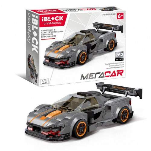 

Конструктор IBLOCK мега CAR 262 дет. (PL-921-294)
