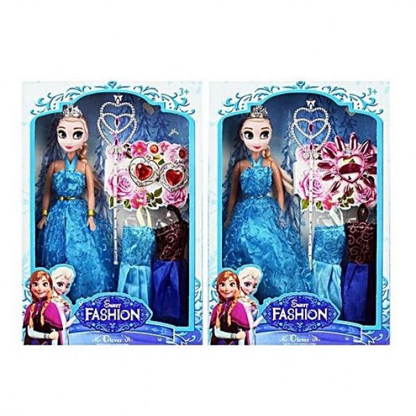 

Игровой набор Кукла принцесса Эльза Fashion ( Холодное сердце) КТ-YX 013 с аксессуарами Toys Faсtory
