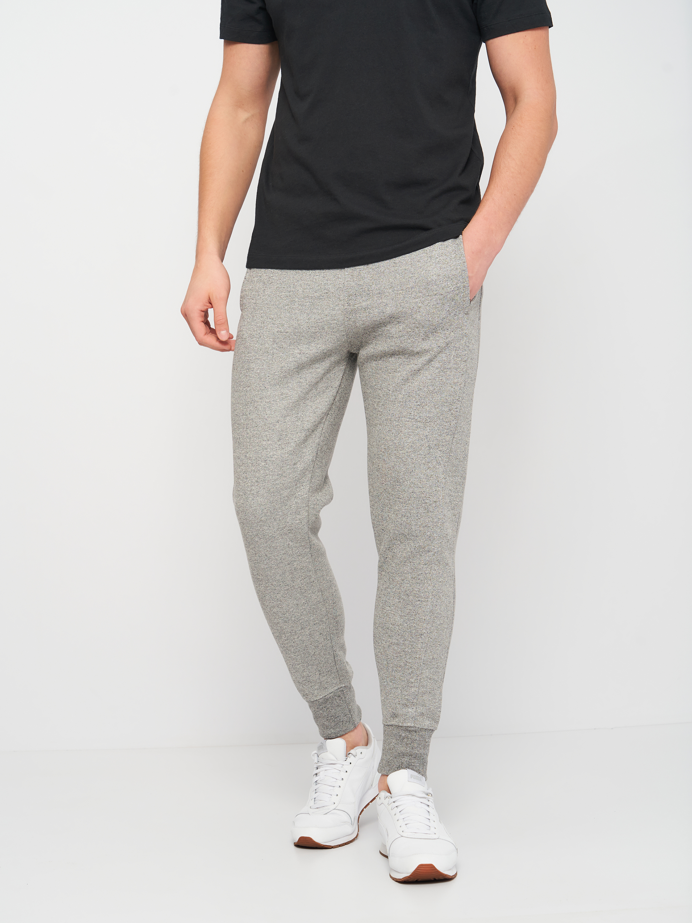 

Спортивные штаны Pull & Bear 5670/543/809  Серый меланж, Спортивные штаны Pull & Bear 5670/543/809 M Серый меланж
