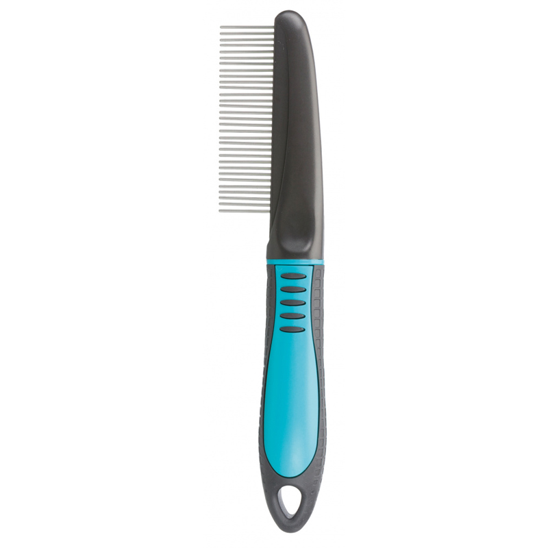 

Расческа с вращающимися зубьями Coat Untangler, fine teeth 22 см Trixie BGL-DR-6501