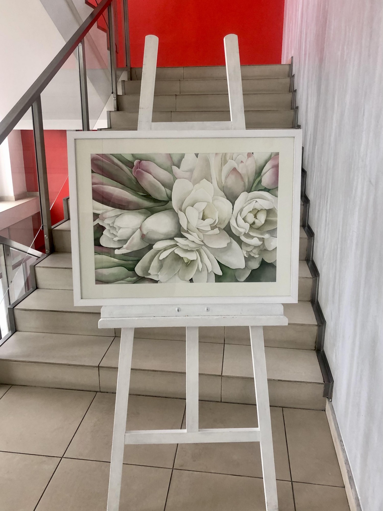 

Картина "Тюльпаны" живопись 700х530мм (акварель) Frames Posters Decor