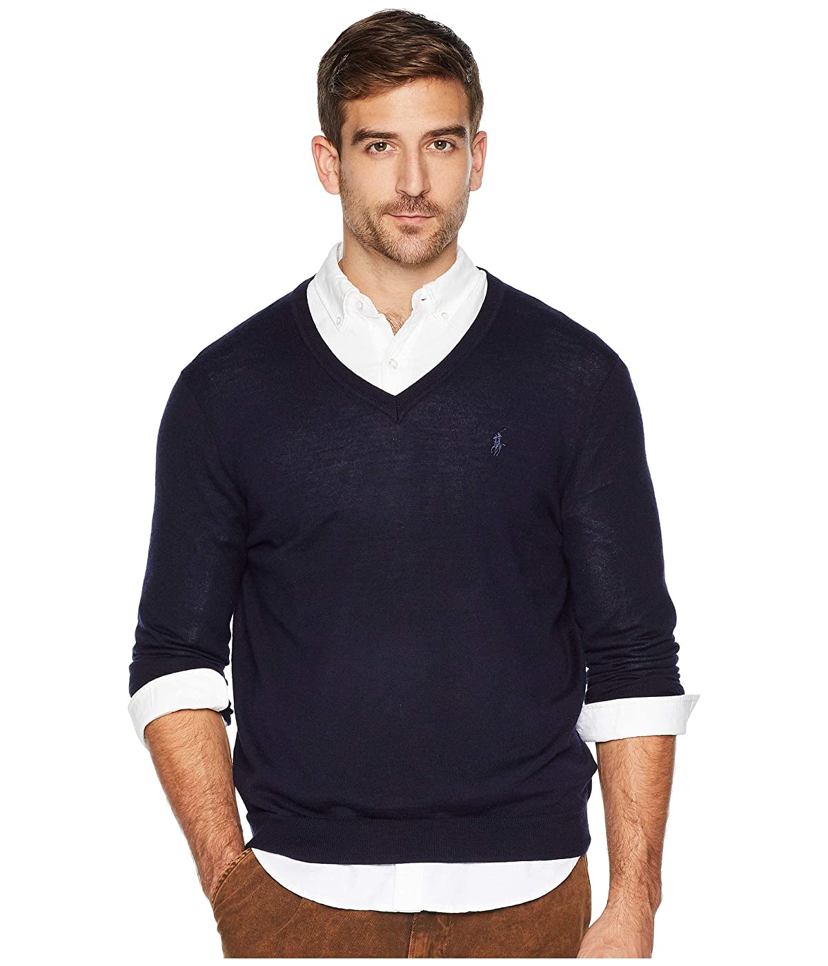 

Свитер Polo Ralph Lauren Washable Merino Wool V-Neck Hunter Navy,  (44, Свитер Polo Ralph Lauren Washable Merino Wool V-Neck Hunter Navy, S (44)