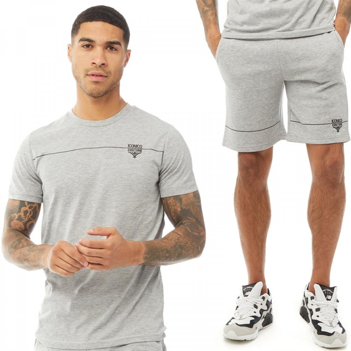 

Спортивный костюм Iconico Couture Eagle T-Shirt And Twinset Light Grey Melange Grey,  (42, Спортивный костюм Iconico Couture Eagle T-Shirt And Twinset Light Grey Melange Grey, XS (42)