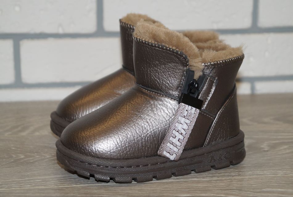 

Угги Ashiguli A141B 26 (15 см) графитовые