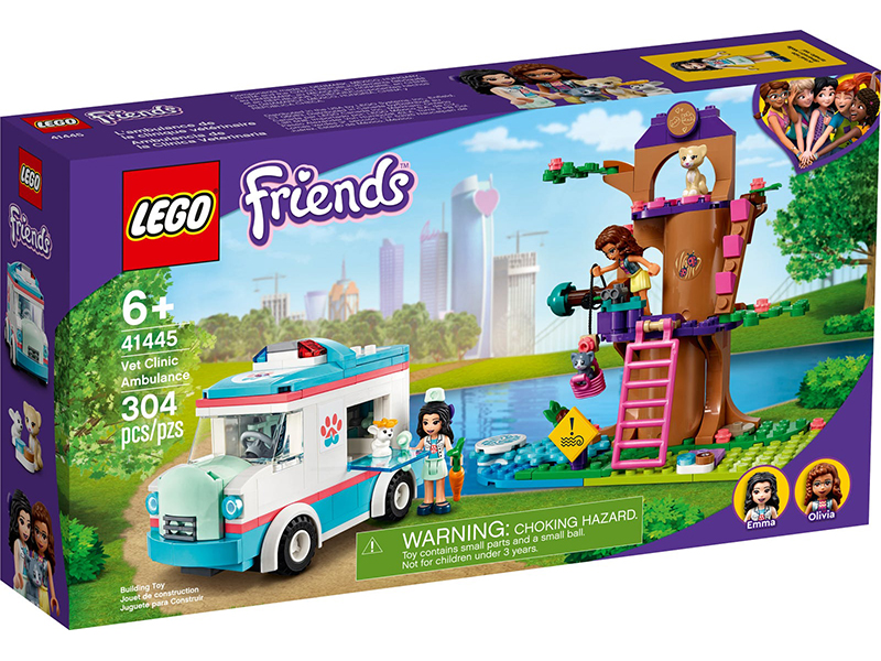 

Конструктор Lego Friends Машина скорой ветеринарной помощи (41445)