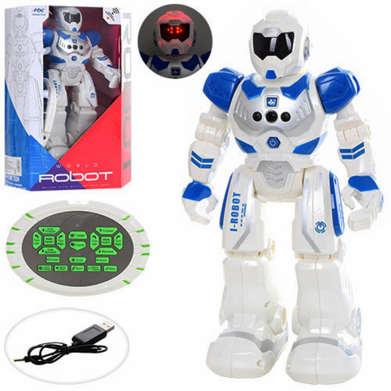 

Робот полицейский на радиоуправлении Radio controlled robot 1609 (KJHDRFTH56787678)