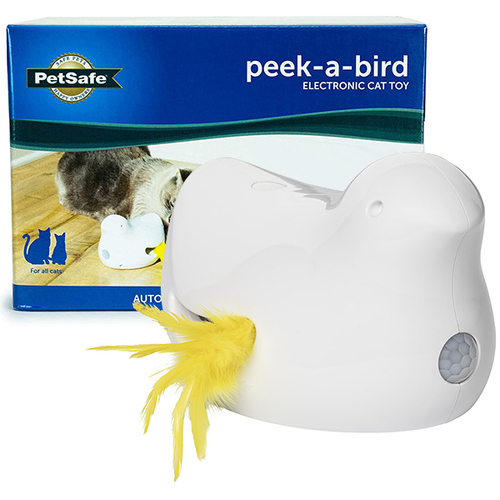 

Интерактивная игрушка для котов ПТИЧКА PetSafe Peek-a-Bird Electronic Cat Toy 10х15,6х12 см PetSafe BGL-PS-83