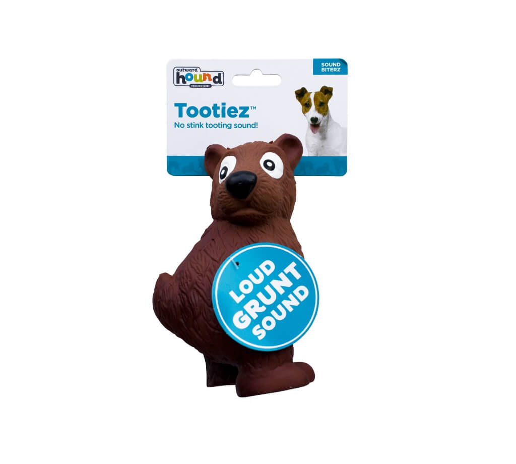 

Игрушка с пищалкой для собак медведь Outward Hound Tootiez Bear 23 x 13 x 8 см Outward Hound BGL-PT-124