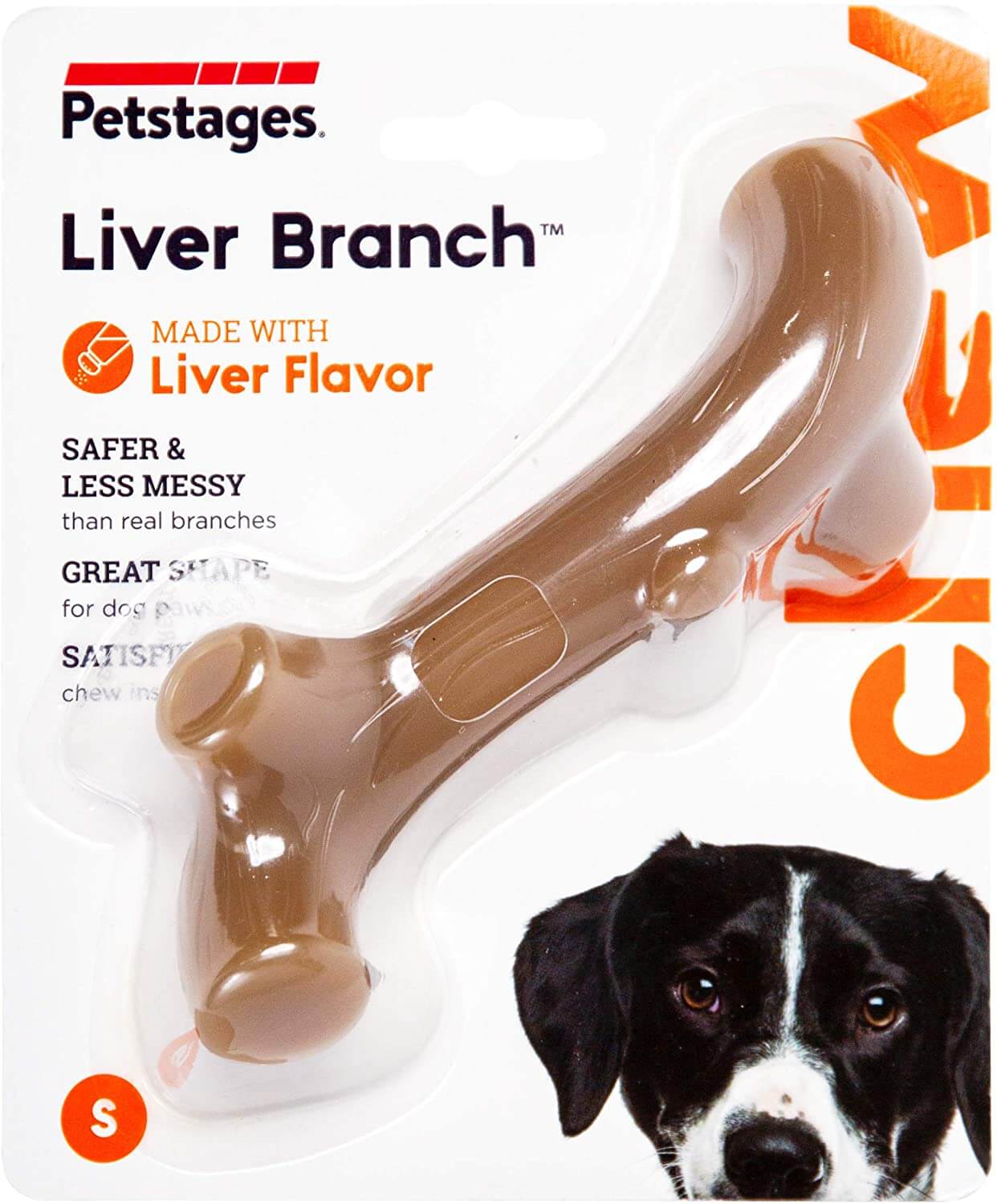 

Игрушка для собак ветка со вкусом печени Petstages Liver Branch 21.6 см Petstages BGL-EZ-1233