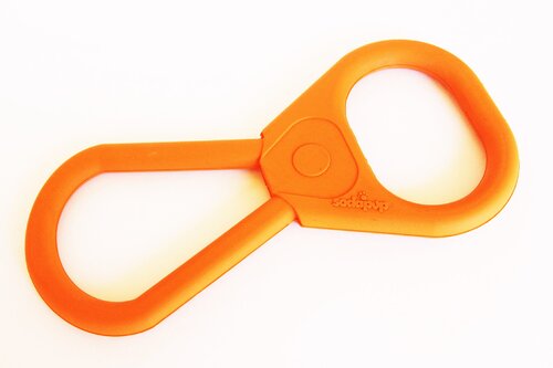 

Игрушка для собак POP TOP RUBBER TUG TOY FOR INTERACTIVE PLAY - ORANGE SQUEEZE 30.5 x 12.7 см SodaPup BGL-SD-23