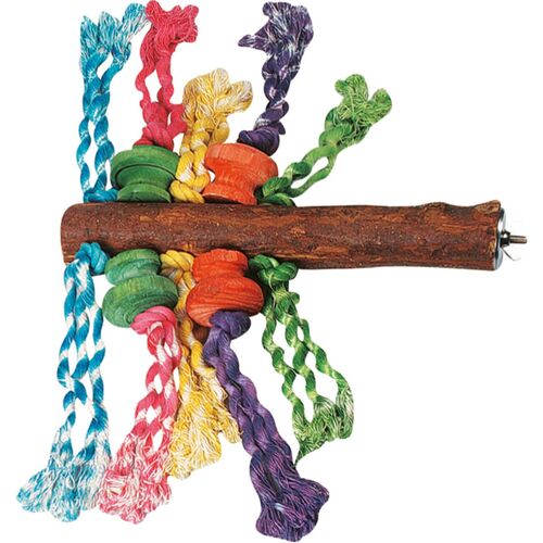 

Игрушка для крупных попугаев жердочка Flamingo Parrot Toy Perch 4.5 х 30 см Flamingo BGL-KF-858