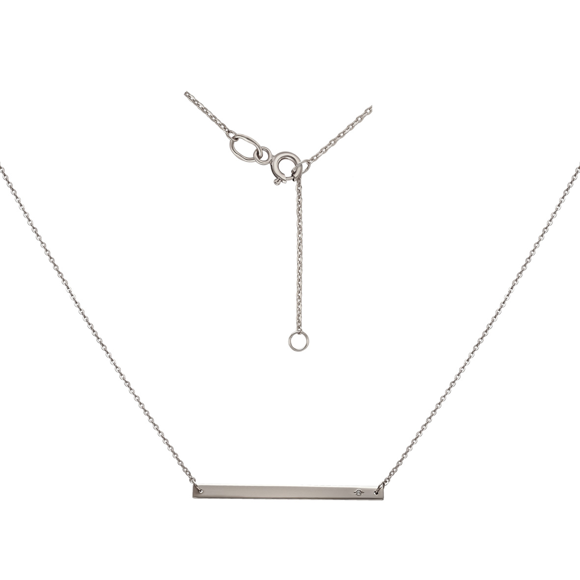 

Серебряное колье "Де Колье" с фианитом Tango Jewellery Company 860249С размер 500