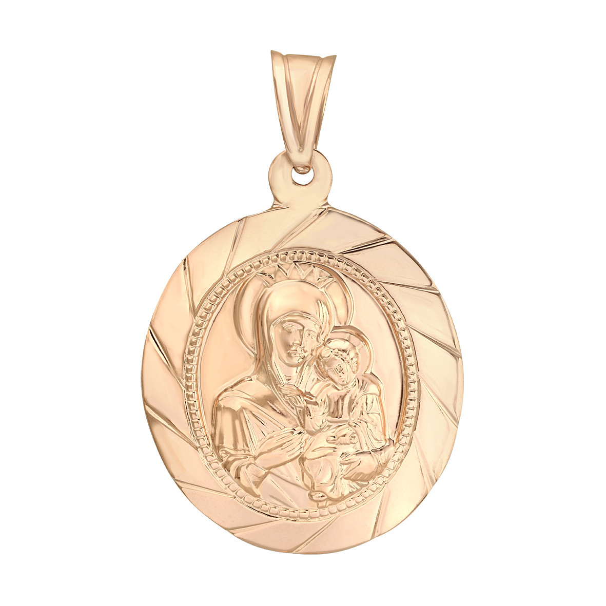 

Золотая ладанка "Иверская икона Божией Матери" Tango Jewellery Company 100141