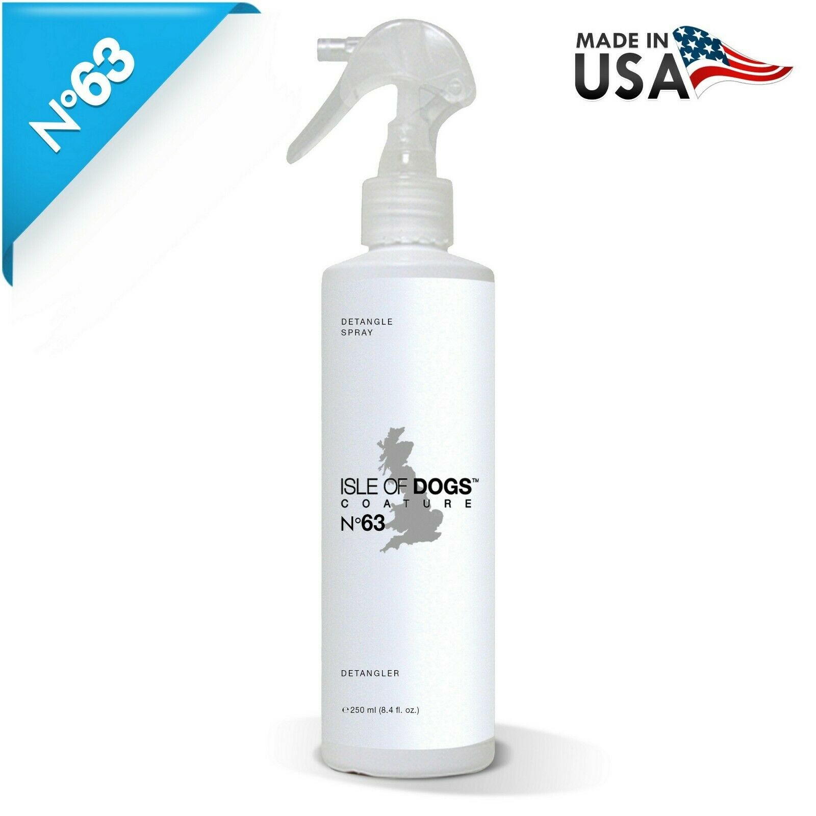 

Спрей-кондиционер для длинношерстных пород No.63 Detangle Conditioning Mist серии COATURE COLLECTION 250 мл Isle Of Dogs BGL-IS-84