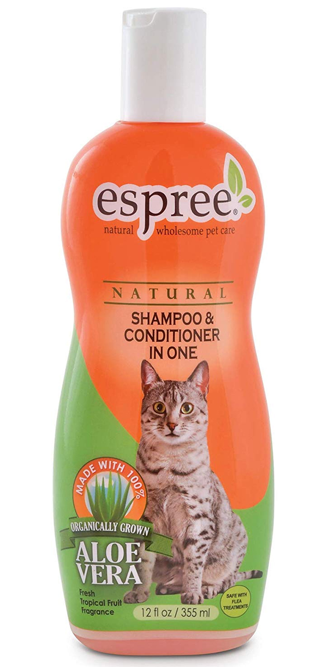 

Шампунь и кондиционер в одном для кошек "Shampoo and Conditioner in One for Cats" 355 мл Espree BGL-EZ-98