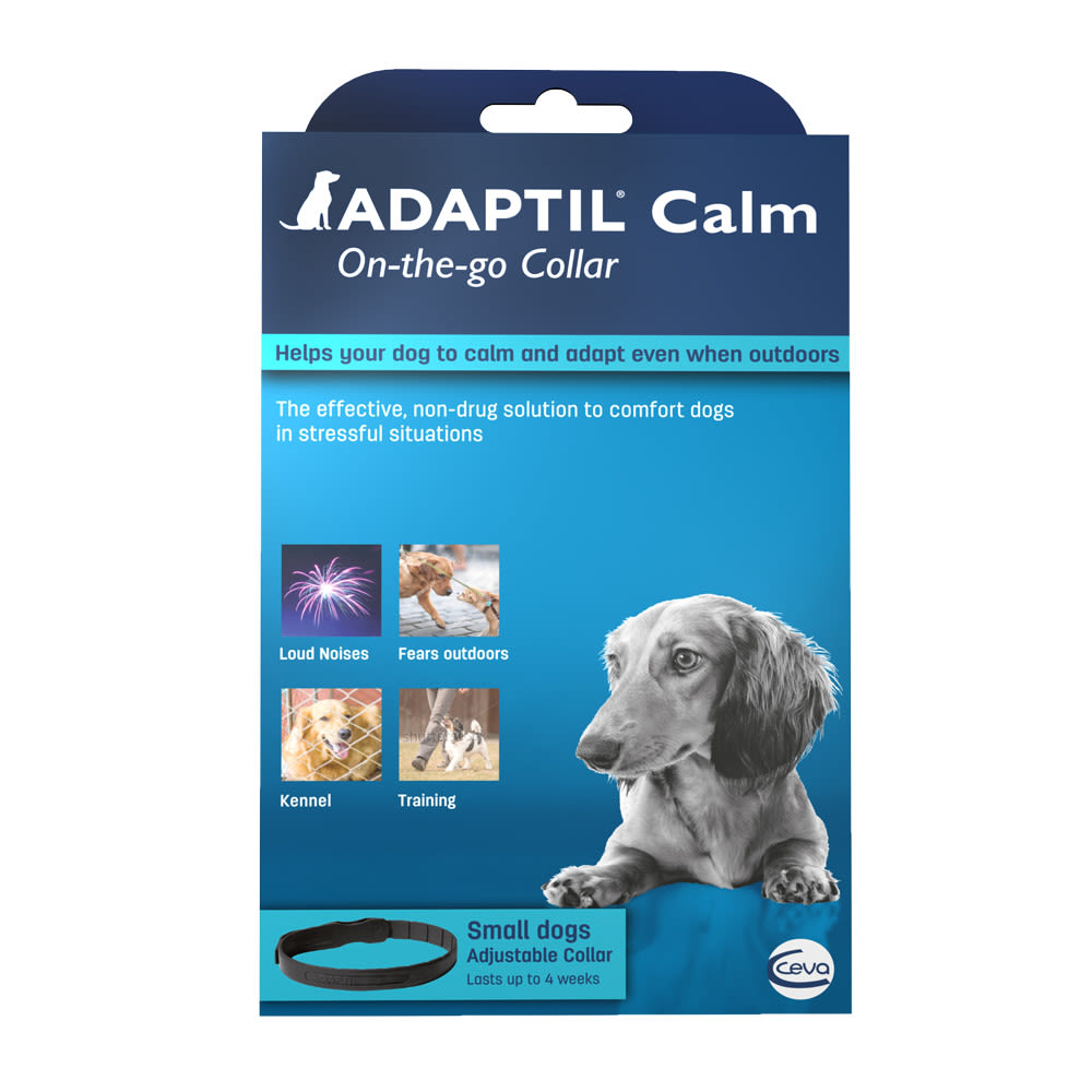 

Успокаивающий ошейник Феромон Адаптил - модулятор поведения для собак ADAPTIL Calm On‑The‑Go Collar 70 см BGL-FR-12