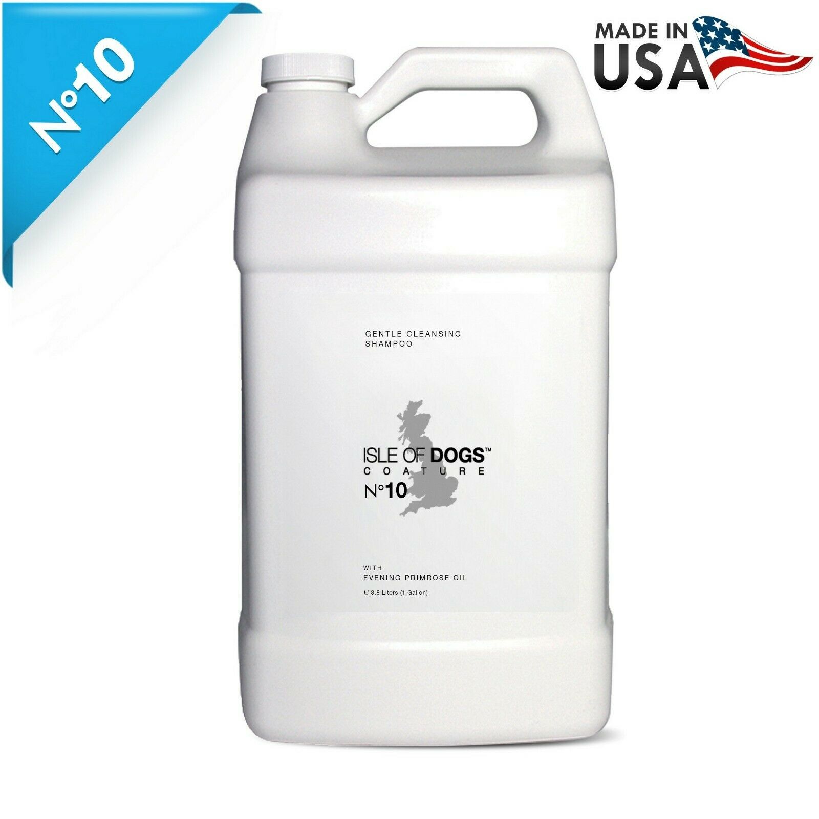 

Шампунь для собак Масло Вечерней Примулы No.10 Evening Primrose Oil Shampoo серии COATURE COLLECTION 3.78 л Isle Of Dogs BGL-IS-47