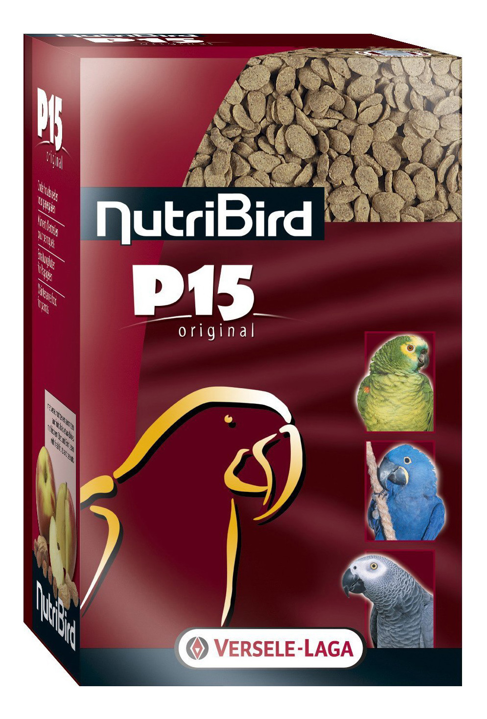 

Гранулированный корм для попугаев, с орехами ОРИГИНАЛ ЕЖЕДНЕВНЫЙ NutriBird P15 Original Maintenance 1 кг Versele-Laga BGL-VL-46