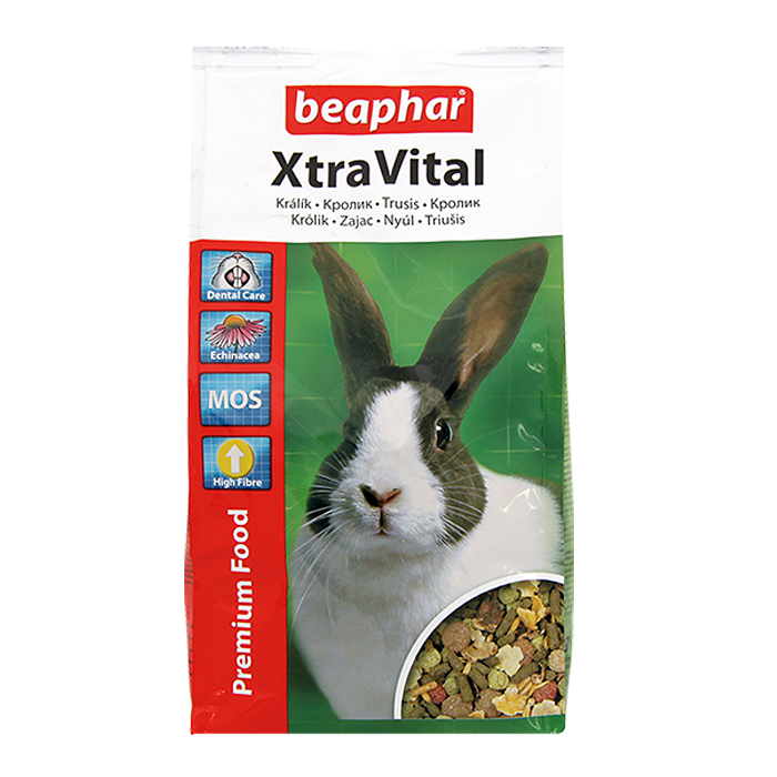 

Корм для кроликов XtraVital Rabbit 1 кг Beaphar BGL-BF-125