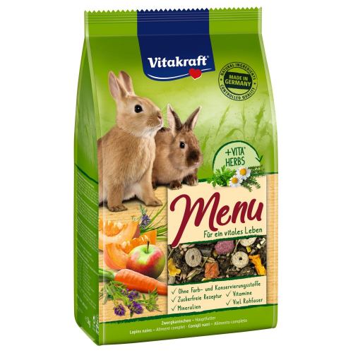 

Корм для кроликов Vitakraft Menu 3 кг BGL-VK-06