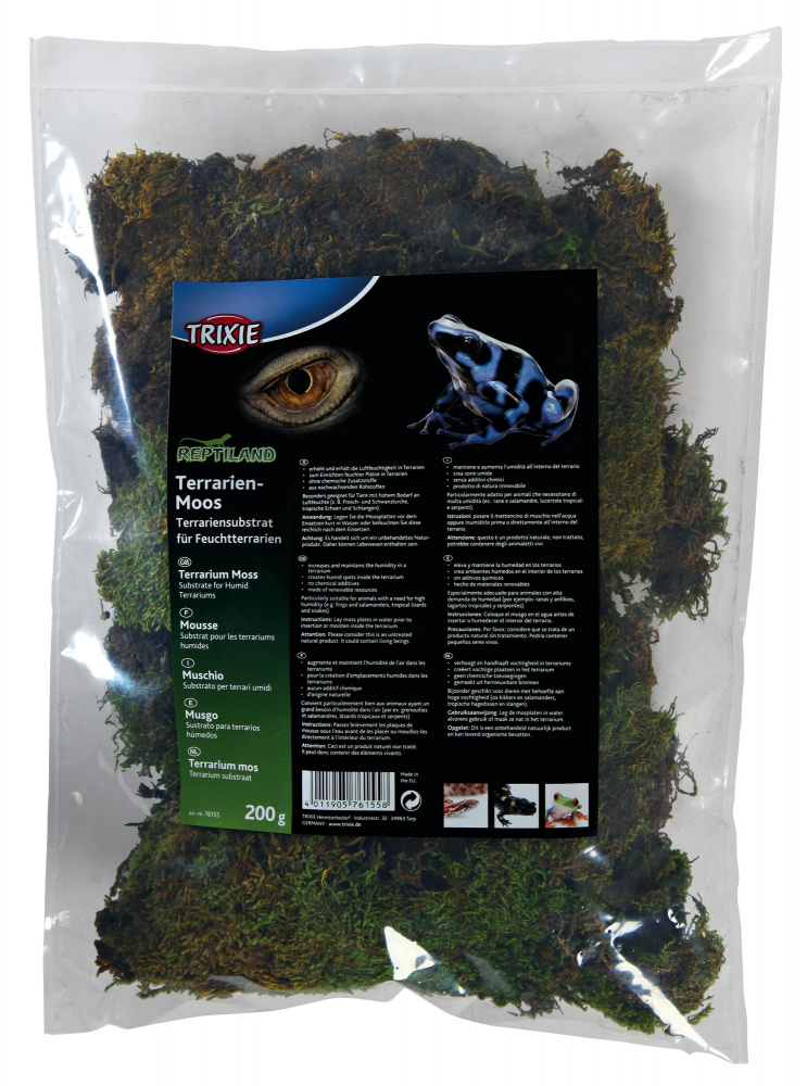 

Наполнитель-мох для террариума Terrarium Moss 200 г Trixie BGL-TX-344