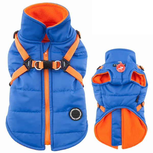 

Жилет для собак, со шлейкой Mountaineer XXL королевский синий Puppia BGL-PP-19