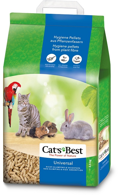 

Универсальный древесный наполнитель Cats Best Universal 10 л. 5,5 кг JRS BGL-JR-10