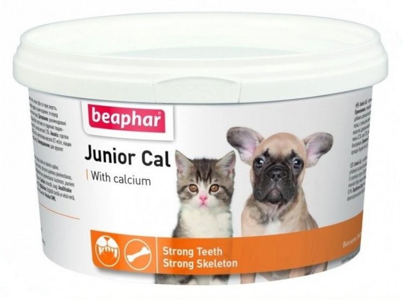 

Минеральная добавка для щенков и котят Junior Cal 200 г Beaphar BGL-BF-26