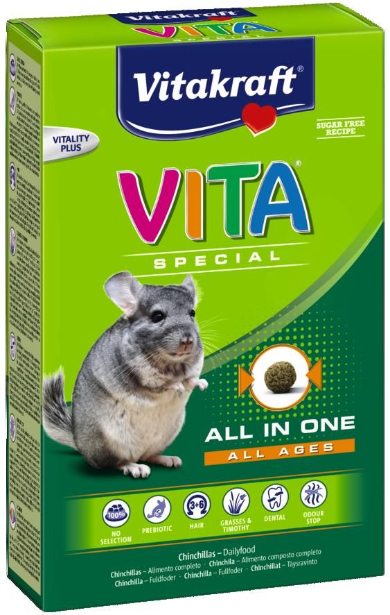 

Корм для шиншилл Vitakraft VITA Special 600 г BGL-VK-23