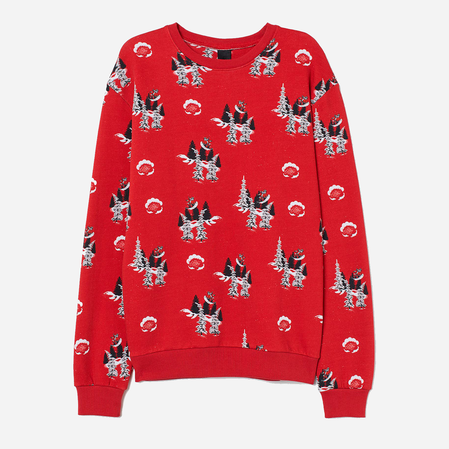 

Свитшот H&M 7962920log  Красный, Свитшот H&M 7962920log XS Красный