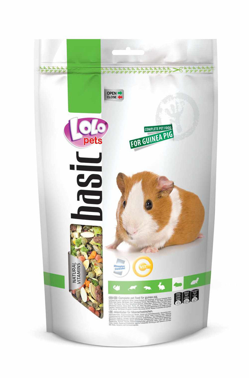 

Полнорационный корм для морской свинки LoLo Pets basic for GUINEA PIG 2 кг LoLo PETS BGL-LO-45