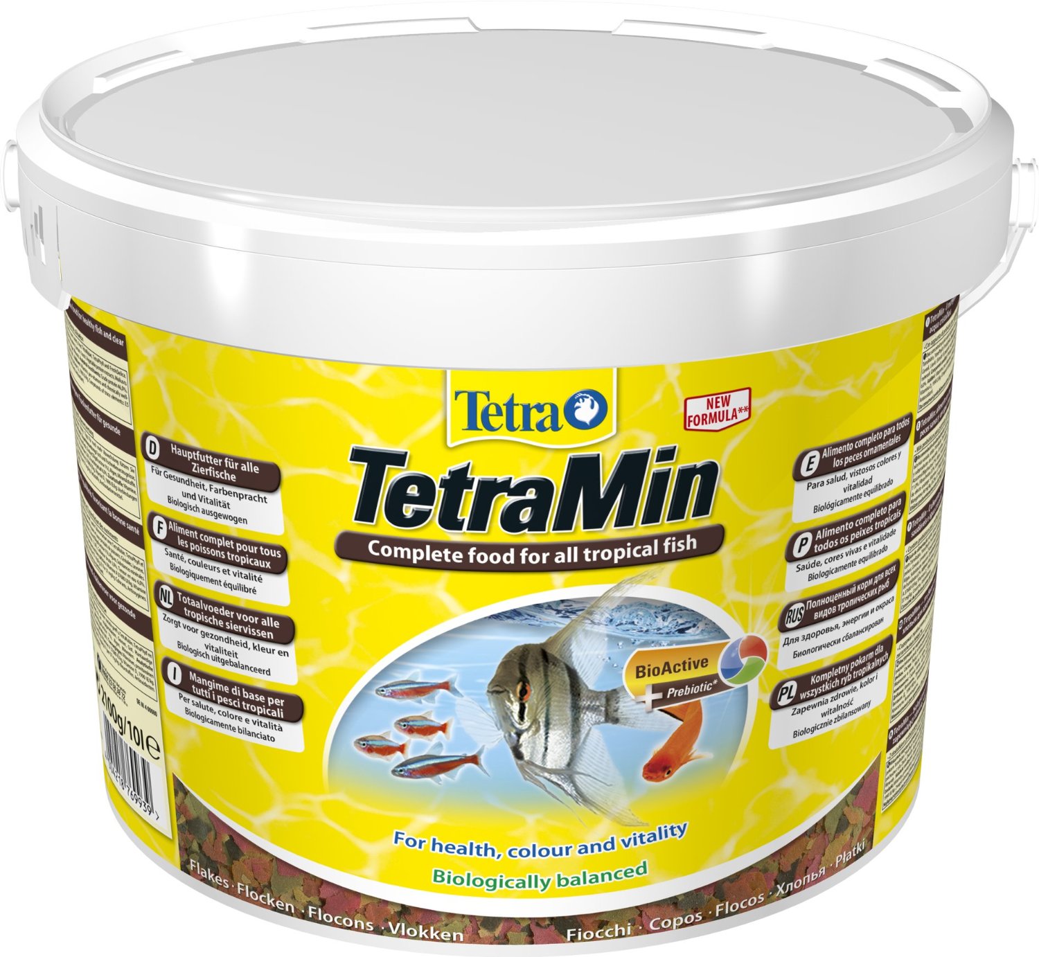 

Сухой корм для аквариумных рыб в хлопьях MIN Tetra 10 л Tetra BGL-TET-585