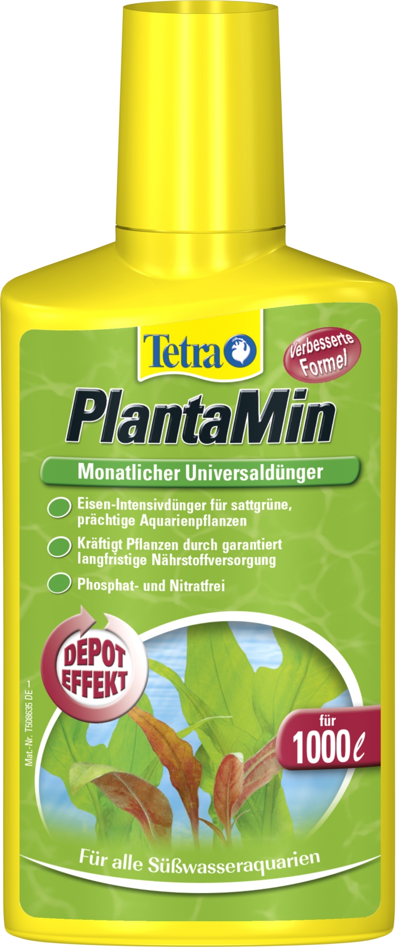 

Удобрение для аквариумных растений с железом PLANTAMIN Tetra 250 мл на 1000 л Tetra BGL-TET-409