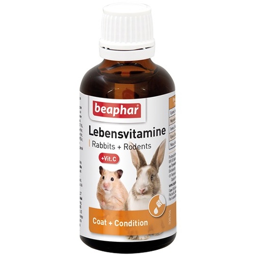 

Кормовая добавка для грызунов и кроликов Lebensvitamine 50 мл Beaphar BGL-BF-100